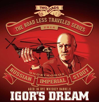 Igor's Dream Russian Imperial Stout – Rye Whiskey Barrel Aged