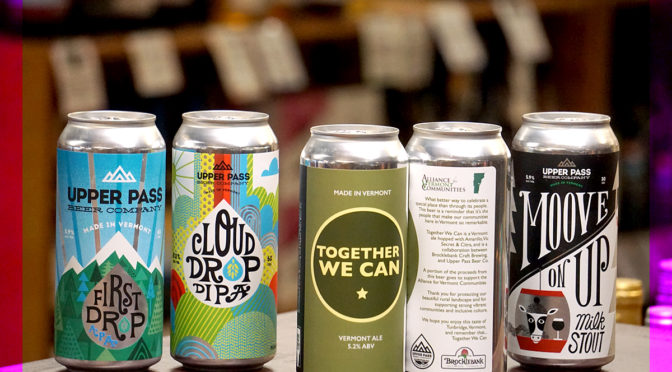Upper Pass Brewing | Cloud Drop DIPA | First Drop | Together We Can | Moove on Up Stout