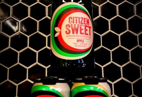 Citizen Cider Sweet Tasting – Non-Alcoholic!