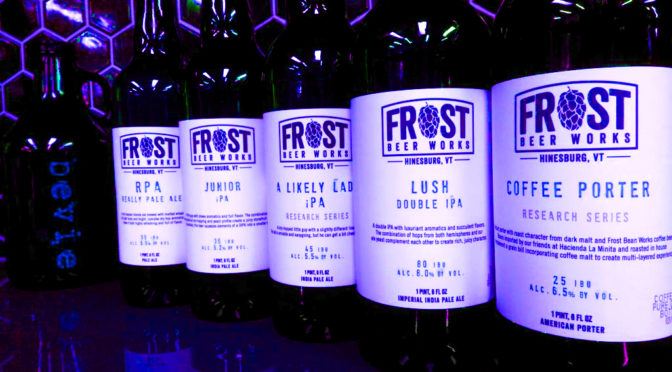 Frost Beer Works | Lush IPA | Likely Lad IPA | Coffee Porter | Others…