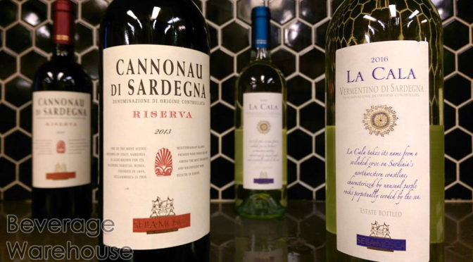 Sella & Mosca Italian Wine | Cannonau di Sardegna Riserva DOC & La Cala Vermentino di Sardegna DOC