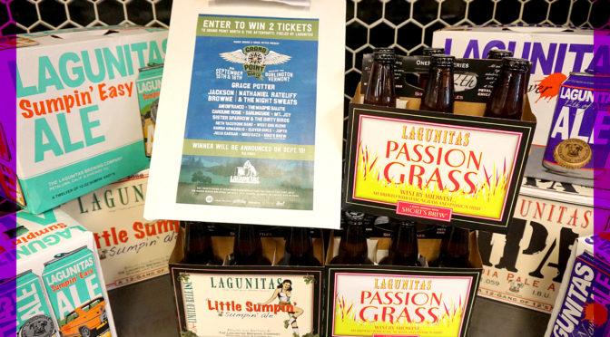 Lagunitas IPA & Tart Ale Tasting PLUS Enter to Win Grand Point North Festival Tickets | Friday September 7th 3:30-6:30 PM