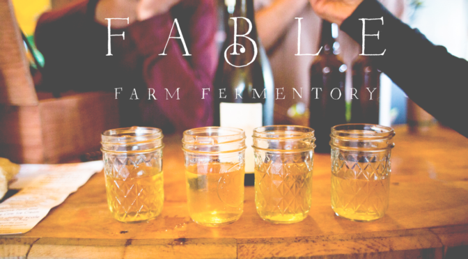 New Ciders and Wines from Vermont’s Fable Farm Fermentory!