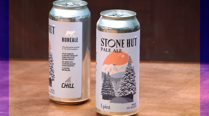 Boreale Stone Hut Pale Ale Chill Foundation Jake Burton